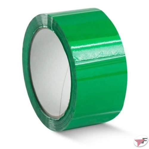 Nastro adesivo da imballo 50x66 yds colorato low noise - verde acrilico -  8055732154110 - Lc